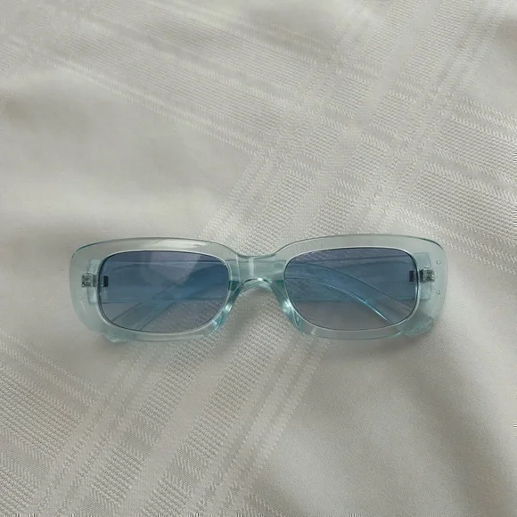 Blue Sheer Sunglasses - Picture 1 of 4